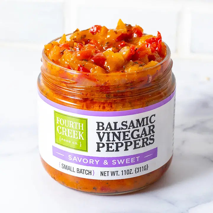 Fourth Creek Balsamic Vinegar Peppers