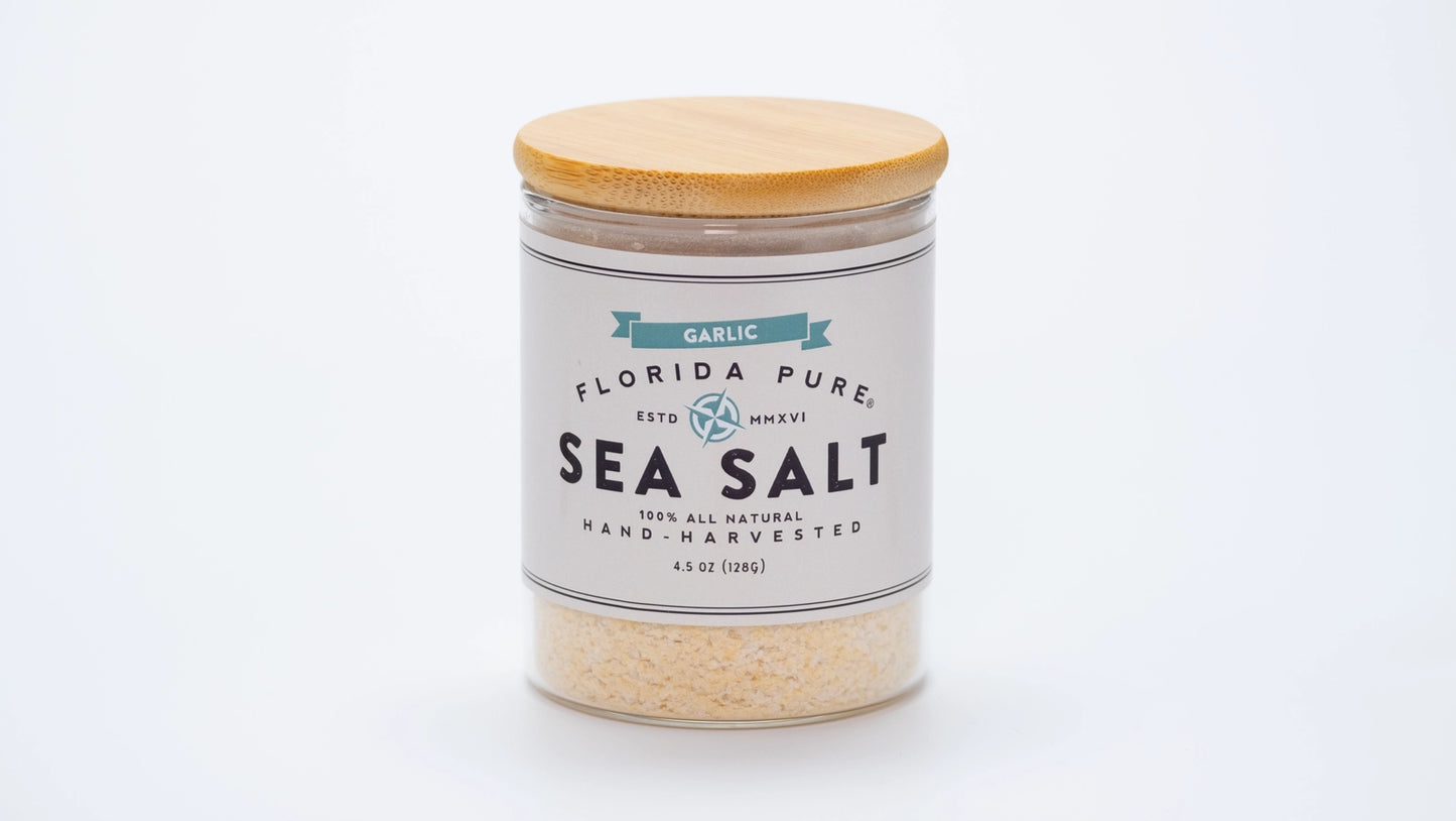 Florida Pure Garlic Infused Sea Salt