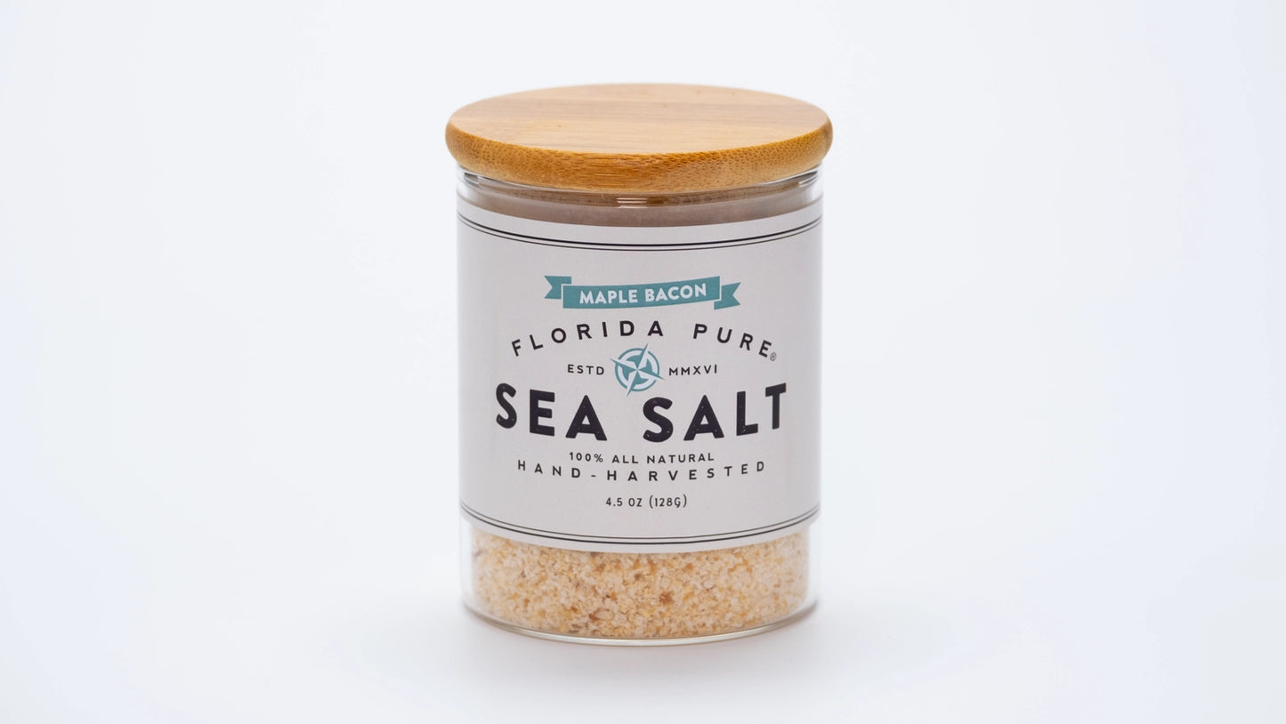 Florida Pure Maple Bacon Infused Sea Salt