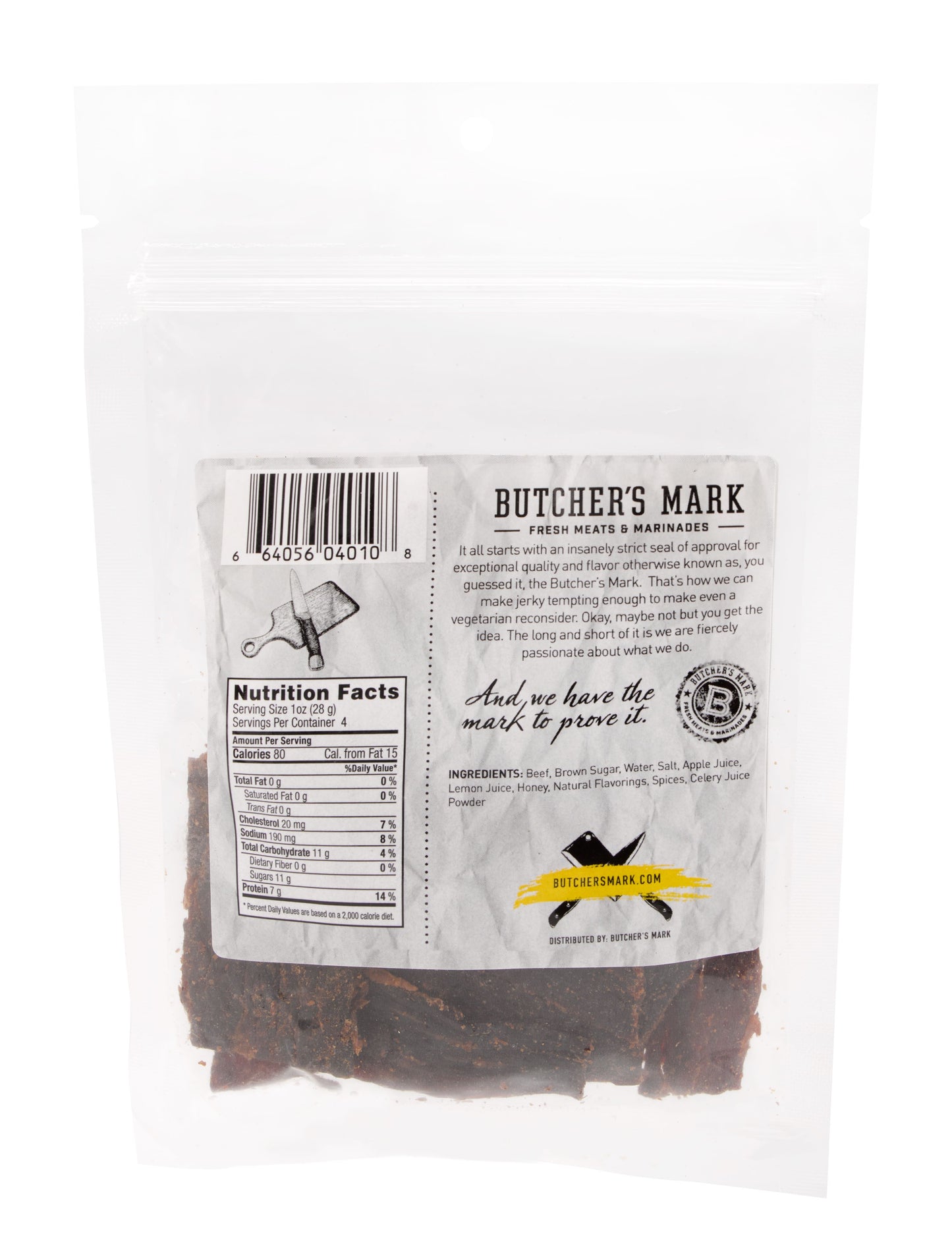 Butcher's Mark Peppered Beef Jerky