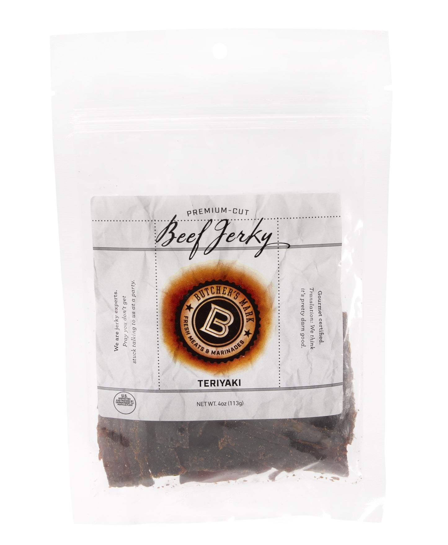 Butcher's Mark Teriyaki Beef Jerky