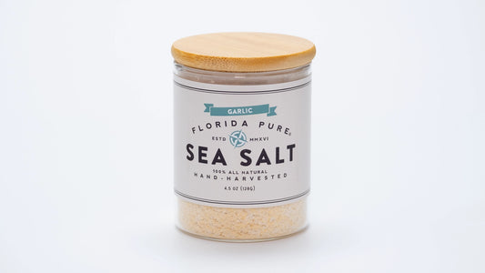 Florida Pure Garlic Infused Sea Salt