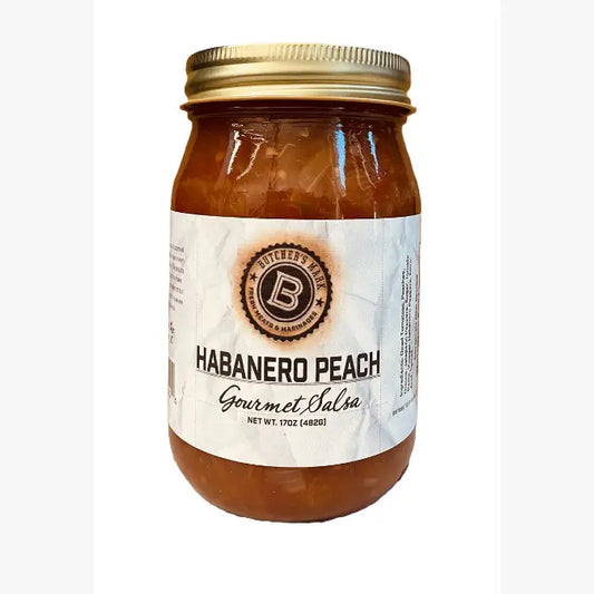 Butcher's Mark Habanero Peach Gourmet Salsa