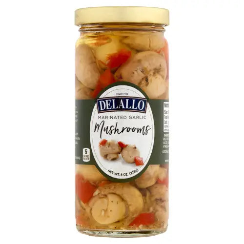 DeLallo Italian Garlic Mushrooms