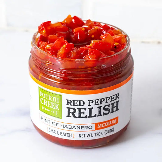 Fourth Creek Red Pepper Relish- Medium Heat